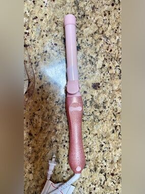 The Beachwaver Co. Rose Pink Glitter Auto Curler